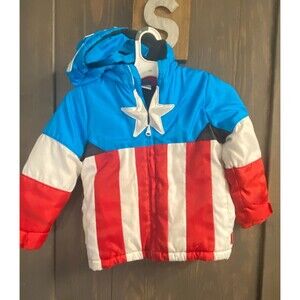 BOYS CAPTAIN AMERICA JACKET